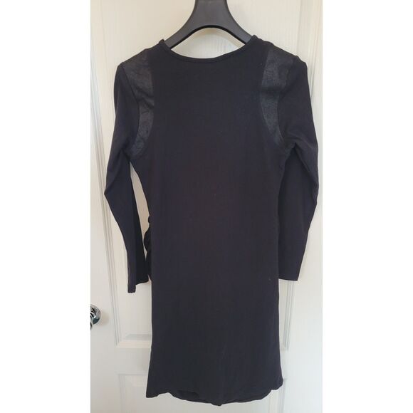 Stowaway Collection Lexi Cut Out Long Sleeve Maternity Dress - Picture 2 of 5